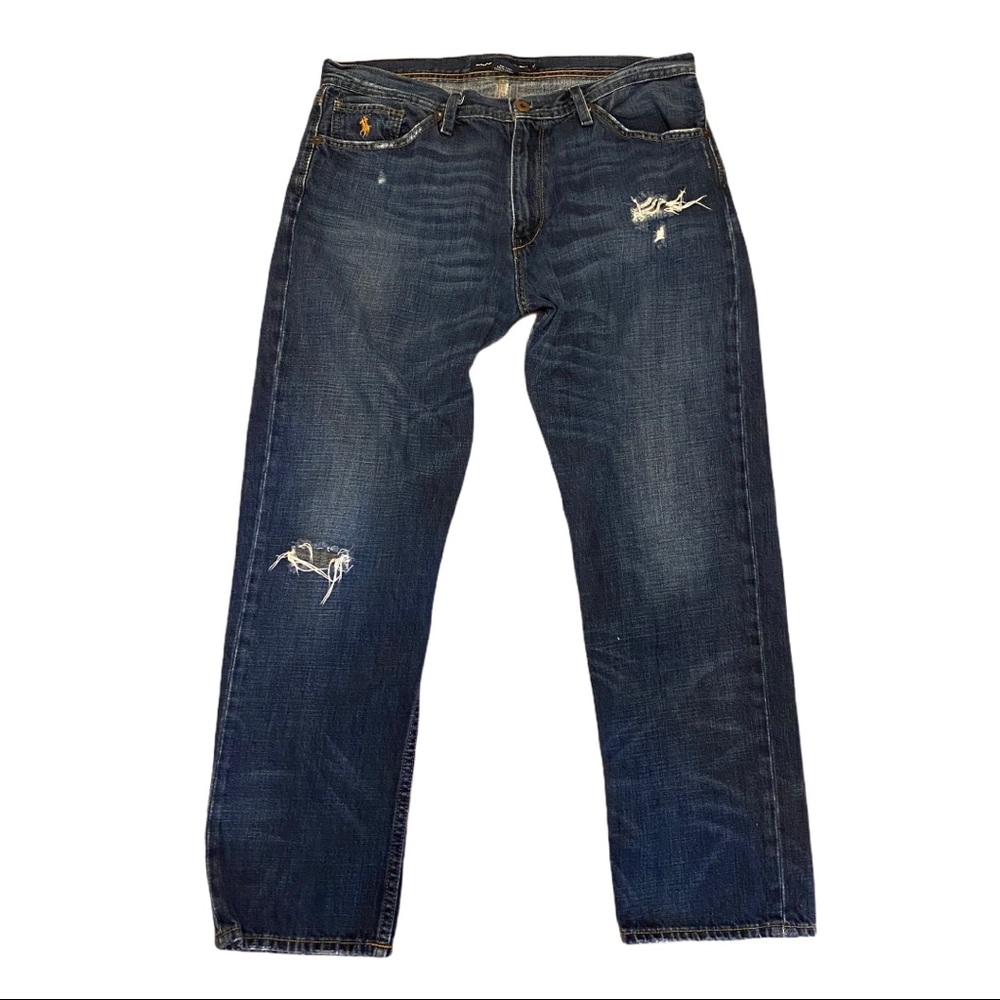 Ralph Lauren Distressed Denim Jeans 30